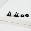 Pendientes de Acero Inoxidable Calados Transfronterizos Nuevos con Varios Diseños de Gatos, Renos, Abejas, Mariposas y Conejos en Stock