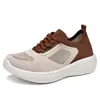 Zapatos para Mujer 2026 Primavera y Verano Estilo Nuevo Versátiles Cómodos No Cansan Antideslizantes Resistentes al Desgaste Zapatos de Vestir Transpirables Suela Suave Con Cordones Zapatos para Mujer