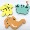 Adesivos 3D de EVA DIY brinquedos criativos para bebês e crianças, chaveiro de EVA