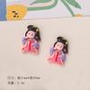 Dibujos animados diy resina accesorios accesorios Datang mujer Ji crema pegamento hecho a mano pinza para el cabello funda para teléfono móvil hebilla para zapatos accesorios lote