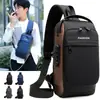 Bolso de Pecho Casual Nuevo de Moda Transfronterizo para Hombres, Bolso Cruzado para Viajes de Negocios con Cerradura de Contraseña, Antirrobo, Bolso de Hombro de Gran Capacidad