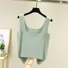 Colete de Veludo Sem Marcas Feminino Outono e Inverno Slim Fit Veludo Dupla Face Roupa Íntima Quente Gola U Roupa Íntima Espessada Camisa Base