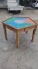 Mesa Pentagonal de Madera Maciza para Ajedrez y Cartas Mesa Pentagonal para Ajedrez y Cartas Mesa Pentagonal Dou Dizhu Mesa Guandan Mesa Texas Hold'em Envío Gratis