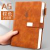Cuaderno de negocios a5 al por mayor cubierta de cuero con hebilla cuaderno engrosado cuaderno de alto valor cuaderno b5 cuaderno pequeño