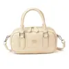 2026 Bolsa Feminina Estilo Retrô Nicho Coreano Bolsa Feminina Simples Moda Versátil para o Dia a Dia Bolsa de Mão Bolsa Transversal Pequena Quadrada