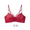 Sujetador push-up sexy con copas de pico profundo de 6 cm para pechos pequeños y planos, sin copa vacía, para niñas
