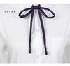 Spot de fábrica cor sólida corda de gola de uniforme jk mão de meninas estilo faculdade japonesa roupa de marinheiro com corda de gravata borboleta