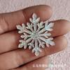 Nuevo copo de nieve rosa brillante, crema de pegamento para bricolaje, horquilla casera, carcasa de teléfono móvil, joyería, accesorios de resina, material