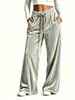 Ropa de mujer transfronteriza 2026 Colección otoño e invierno para mujer europea y americana: Pantalones de terciopelo dorado de pierna ancha, adecuados para el trabajo, uso casual y para crear una silueta relajada y fluida