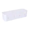 Caja de Almacenamiento de Enchufes de Escritorio, Tablero de Inserción de Cables, Caja de Colección Fija, Toma de Corriente, Caja de Almacenamiento y Organización de Cables de Datos