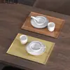 Bandeja de Grano de Nogal Japonés para el Hogar Melamina Rectangular Bandeja de Té Estilo Ins Juego de Té Almacenamiento de Tazas de Agua Vino