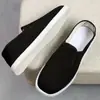 Sapatos de Pano Old Beijing para Homens, Solas de Pano Multicamadas Feitas à Mão, Temporada de Outono, Sola Totalmente de Pano, Sola Macia, Sapatos Slip-On Respiráveis para Homens, Sapatos com Solado de Pano
