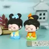 Caja Misteriosa Mini Figura Estilo Chino, Dama Estilo Antiguo, Souvenir Turístico Cultural y Creativo de Xi'An, Adorno Creativo y Lindo