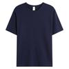 Playera de algodón de cuello redondo de 180 g código europeo código americano comercio exterior transfronterizo manga corta logo manga corta POD