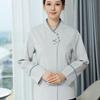 Ropa de trabajo para limpieza de propiedades manga larga ropa de otoño e invierno hotel centro comercial limpiador de habitaciones ropa de limpieza tía traje de mujer