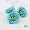 Rosa de Té Flor Simulada Rosa Flor Rosa Pequeña Accesorios Flor para Muñeca Flores para Hacer Guirnaldas Nupciales Venta al por Mayor Suministro Transfronterizo