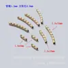 Ouro 14K Preenchido Buraco Quadrado Tubo Oco Torcido Tubo Curvo Tubo Reto Tubo de Proteção de Fio Pulseira Colar Material DIY Acessórios dos EUA