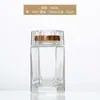 Garrafa de Vidro Hexagonal para Mel 80ml 100ml 180ml 380ml Garrafa Ninho de Pássaro Especial para Embalagem de Produtos para Saúde