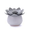 Criativa Nova Suporte de Algodão Flor de Lótus Doméstico Diário Caixa de Palitos de Dente Caixa de Suporte de Algodão Portátil Caixa de Armazenamento de Palitos de Bambu para Dentes