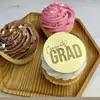 Nueva temporada de graduación de estilo ins transfronterizo decoración de pastelitos redonda de marca decoración de pastel de graduación enchufe