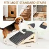 Rampa de Madeira para Pets, Escada de Subida para Cães Idosos, Rampa para Pets, Degraus de Madeira para Cachorros, Degraus Domésticos para Cachorros