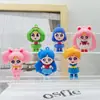 Llavero Colgante de Chica Hermosa de Animación de Dibujos Animados Llavero de Guerrera Hermosa Colgante de Muñeca Colgante de Coche Caja Sorpresa
