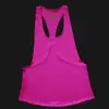 Chaleco Deportivo de Fitness sin Mangas con Cuello Bajo en Forma de T, Transpirable, Holgado, Absorbe el Sudor