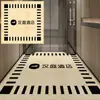 Tapete Especial para Cabine de Elevador com Padrão Personalizado, PVC Resistente ao Desgaste, Carpete Semanal para Propriedade de Hotel, Piso à Prova d'Água