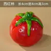 Adornos de Frutas de Cerámica para Escuelas Culturales y Creativas, Artículos Pequeños Populares para Puestos, Manzanas, Caquis, Mascotas de Té, Mini Artesanías al por Mayor