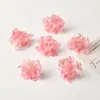 Cabezas de Flores de Hortensia Artificiales, Flores Falsas, Cinta Floral, Mini Hortensias para Accesorios de Cabello DIY, Flores para Pasador, Decoración de Hanfu, Fotografía de Viajes