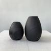 Jarrón de madera moderno minimalista arreglo floral para el hogar adornos creativos accesorios para el hogar jarrón suministro de artesanías de madera