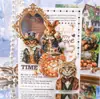 Pacote de Adesivos História Retrô Série Conto de Fadas Tema Conto de Fadas Caderno Material DIY Adesivos Decorativos 20 Folhas
