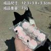Molde de Pellizco de Cerdito Ángel de Dibujos Animados DIY para Hornear Pastel, Galleta, Molde de Silicona para Vela de Aromaterapia, Yeso