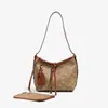 Bolsa Tote Estampada de Inverno 2025, Bolsa de Ombro Portátil Elegante e Versátil, Bolsa Transversal de Axila para Mulheres, Alto Padrão e Luxo Leve