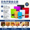 Bolsas autosellables de papel de aluminio de colores transfronterizas para té, polvo de matcha, dulces, empaques de alimentos, bolsas de pie para alimentos liofilizados para mascotas