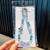 Cadena para Teléfono Móvil con Colgante de Llavero de Aleación con Lazo y Perlas Exquisito Colgante para Funda de Teléfono Móvil Correa de Muñeca Accesorios para Bolsos Pequeños Regalos