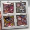 Pegatinas SANLIO 100 No Repetitivas Kulomi Yugui Perro Pegatinas para Cuenta de Mano Caja de Regalo PET Impermeable Cuenta de Mano Juguete