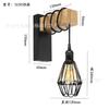 Luminária de Cabeceira LED Criativa Nórdica para Quarto, Luminária de Parede Personalizada em Madeira Maciça, Luminária Pendente Minimalista Moderna para Hall de Entrada