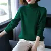Suéter de Punto Holgado de Cuello Alto Doble para Mujer, Nuevo Suéter de Punto Canalé de Manga Larga para Otoño e Invierno 2026, Prenda Interior