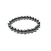 Pulseira de Ágata Pedra Olho de Tigre Natural Cristal Rosa Contas Redondas de 8mm Venda Quente na Amazon Conjunto Pulseira de Pedras Atacado Transfronteiriço