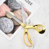 Tijeras de Acero Inoxidable para Uso Doméstico, listas para Cortar Cuero, Coser Ropa, Cortar Tela y Papel