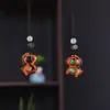 Llavero Zodiaco Caballo de Sándalo Verde, Colgante de Hazte Rico Inmediatamente, Regalos para Hombres y Mujeres, Accesorios Creativos para Bolsos de Pareja