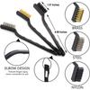 Oferta especial de Amazon: herramienta de lavado de autos, cepillo para taladro eléctrico, cepillo de limpieza, 16 piezas, cepillo para limpieza de neumáticos, cepillo para piso de auto.