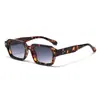 Nuevas Gafas de Sol de Moda con Montura Cuadrada, Gafas de Sol con Montura de Carey Anti-UV, Gafas de Sol Modernas Transfronterizas de Bloqueo de Color Coloridas