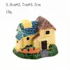Enfeites de Micro Paisagismo, Mini Casas de Pedra, Ferramentas de Paisagismo DIY de Resina, Suprimentos para Micro Paisagismo Atacado