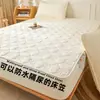 Funda de Sábana Impermeable y a Prueba de Orina Clase A, Protector de Colchón Auténtico de Algodón Puro Antibacteriano, Juego de Sábanas de Cobertura Total Anti-Suciedad