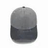 Nova boné de beisebol versátil e estiloso, de algodão puro, com blocos de cor, lavado, vintage, 100% algodão, com aba macia