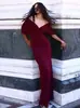 Novedad Otoño 2026 Elegante Vestido de Ajuste Delgado con Pliegues y Cuello en V Ropa para Mujer Dropshipping de Amazon