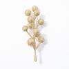Decorações de Natal 12 Glitter Dourado, Vermelho e Prata, Espetos de Frutas Simuladas, Acessórios DIY para Guirlanda de Árvore de Natal Atacado