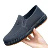 Zapatos de Tela Estilo Nuevo 2026, Transpirables, Ligeros, Casuales, Versátiles, de Suela Blanda, Estilo Old Beijing, Antideslizantes, Resistentes al Desgaste, Zapatos Casuales para Hombre